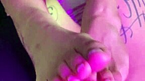 Fetish Brazilian Tattooed Woman With Tongue Out