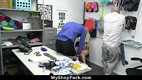 Petite Stepsisters Caught Stealing, Dominated In Garage By Stepdaddy