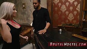 blonde bombshell cristi bangs in dressing room!