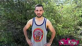 Young Babe Tries Outdoor Banging