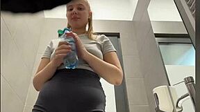 Uh, first time bangin in a public toilet, ya feel me?