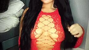 slutty british gf squirts with toys on webcam