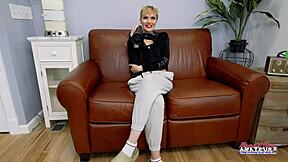 Hotties Blonde Sassy and Redhead Bella Suck a Cock and Get Banged