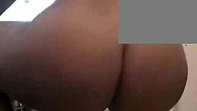 Horny young ebony teen 18+ gets pussy action with black cock