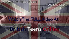 British teen 18+ in a sexy scene