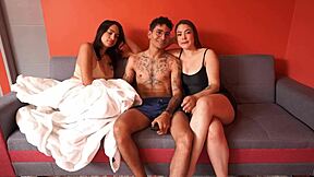 i fuck gf's friend, she joins threesome 😏