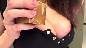 Stepmom Seduces With Milky Tits And Nipples