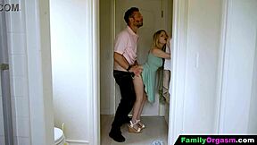 Familyorgasm shows cute girl sneaking with friend's step dad.