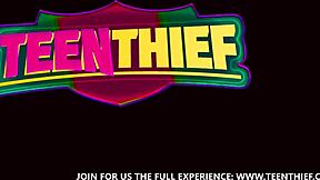 Damn, this hot Latina won’t go to jail after steamy shop uniform spy cam action! 🔥