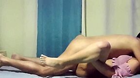 Beautiful first-time flight attendant in homemade clip