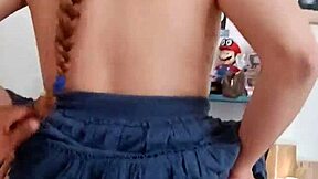 I love getting fucked under my skirt until it hurts 😍