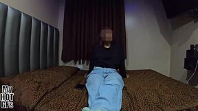 Intense fucking with curvy Mayte ends in creampie