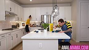 damn, pranking stepmom with hardcore anal was wild