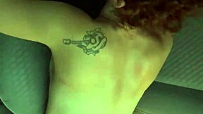 Pretty young woman talks on phone in public