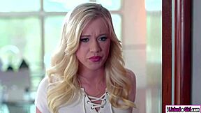 Christie gets entertained by stepdaughter 😊