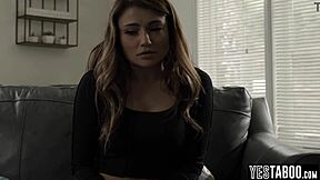 busty teen babysitter's big ass gets pounded by mature client's big dick! 😈🍑