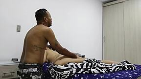 Stepbrother masturbates while I sleep, I wake up horny