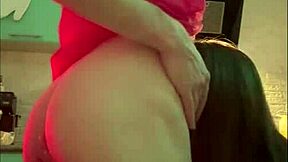 Trans Girlfriend Engages in Oral Sex with Sexy Neighbor While Performing Anal Masturbation