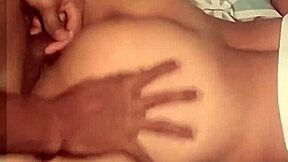 Petite Colombian Mexican morenita moans outdoor with long hair and homemade passion