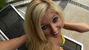 emily kae is a cum leaking teen. i sucked her ass to mouth after blowjob, it was interracial and hot.