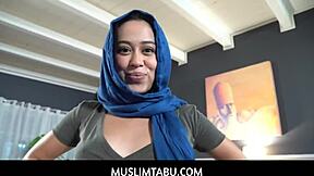 i'm watching muslimtabu hijab riding stepbros big cock in pov