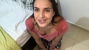 in taboo roleplay, i become your white big-assed stepdaughter with long blonde hair