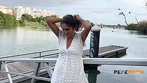 mavi bubbly gilf wants that young cock double fucking her hard