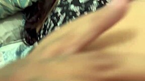 Leaked WhatsApp video of amateur couple in intimate moment.