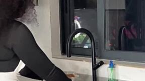 Ebony Maid Caught Riding Boss! Full Video!