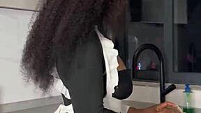 Ebony Maid Caught Riding Boss! Full Video!