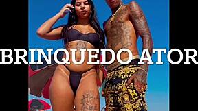 Leaked WhatsApp video of amateur couple in intimate moment.