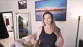 Sister-In-Law Coco Vandi Enjoys Benefits With Striptease