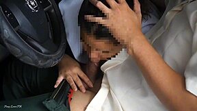 Car Sex with My Japanese Pinay Stepsister, She Begs for Public Action! 🔥