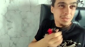 Stepsister begs for doggystyle fuck since stepfather doesn't satisfy her properly in homemade video.