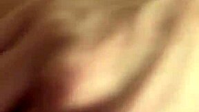 my petite girlfriend masturbates her hairy pussy for cash