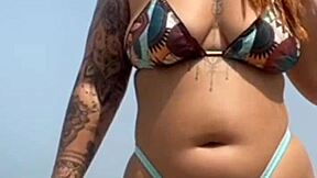 Encontrei Um Fô Na Praia E Deixei Ele Passar Bronzeador Em Mim