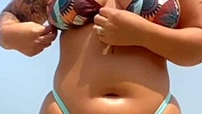 Encontrei Um Fô Na Praia E Deixei Ele Passar Bronzeador Em Mim