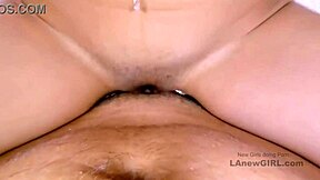 sexy brunette teen model gets seduced by producer during photoshoot casting.