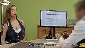 Teen 18+ Hidden Casting Fingering in Office Interview.