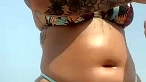 Encontrei Um Fô Na Praia E Deixei Ele Passar Bronzeador Em Mim