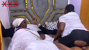 caught my big ass stepdaughter in action, then her busty teen friend joined for more fun.