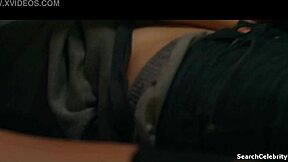 lizzy caplan stars in frankie boom 2013 with topless scenes.