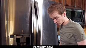 Stepsister craves her stepbrother's fat cock, mixing taboo with hardcore desire