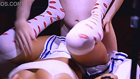 Stepmother Cheats with Stepsister's College Buddy