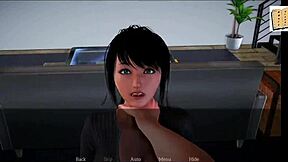 Brunette Amateur Rides Big Cock In Cowgirl, Showing Off Her Big Ass And Tits