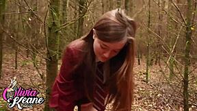 Student Sneaks Outside to Piss Using Shewee 😲