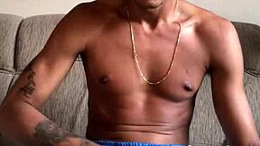 pau gigante talks dirty while unloading a massive solo load.