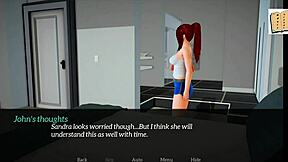 what's happening in my new family 31 with redhead milf and teen?