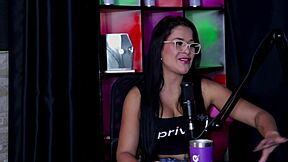 Watching sheer red moments during the swing cast massage