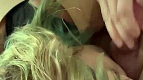 Does This Real Hooker Love Sucking Cock In The Car Backseat And Swallowing Every Drop?